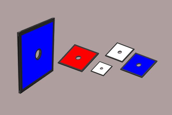 LED側部開孔面光源FLC系列